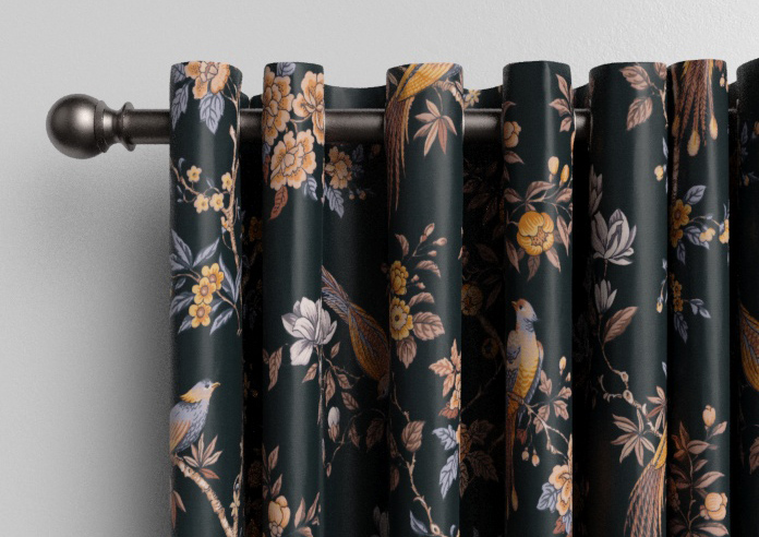 Orientalis, Jet - Made to Measure Curtains - Image 12